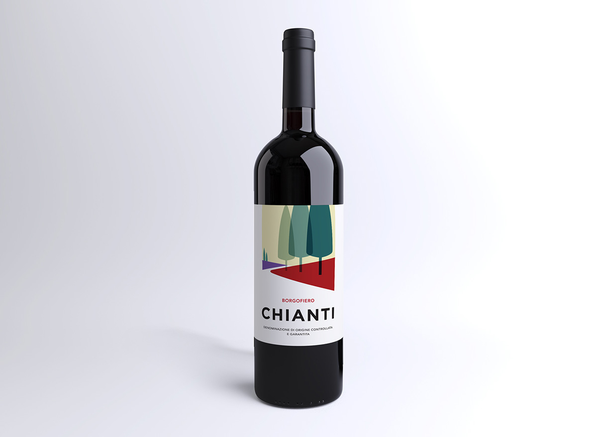 Italian Wine Importers Wine Label